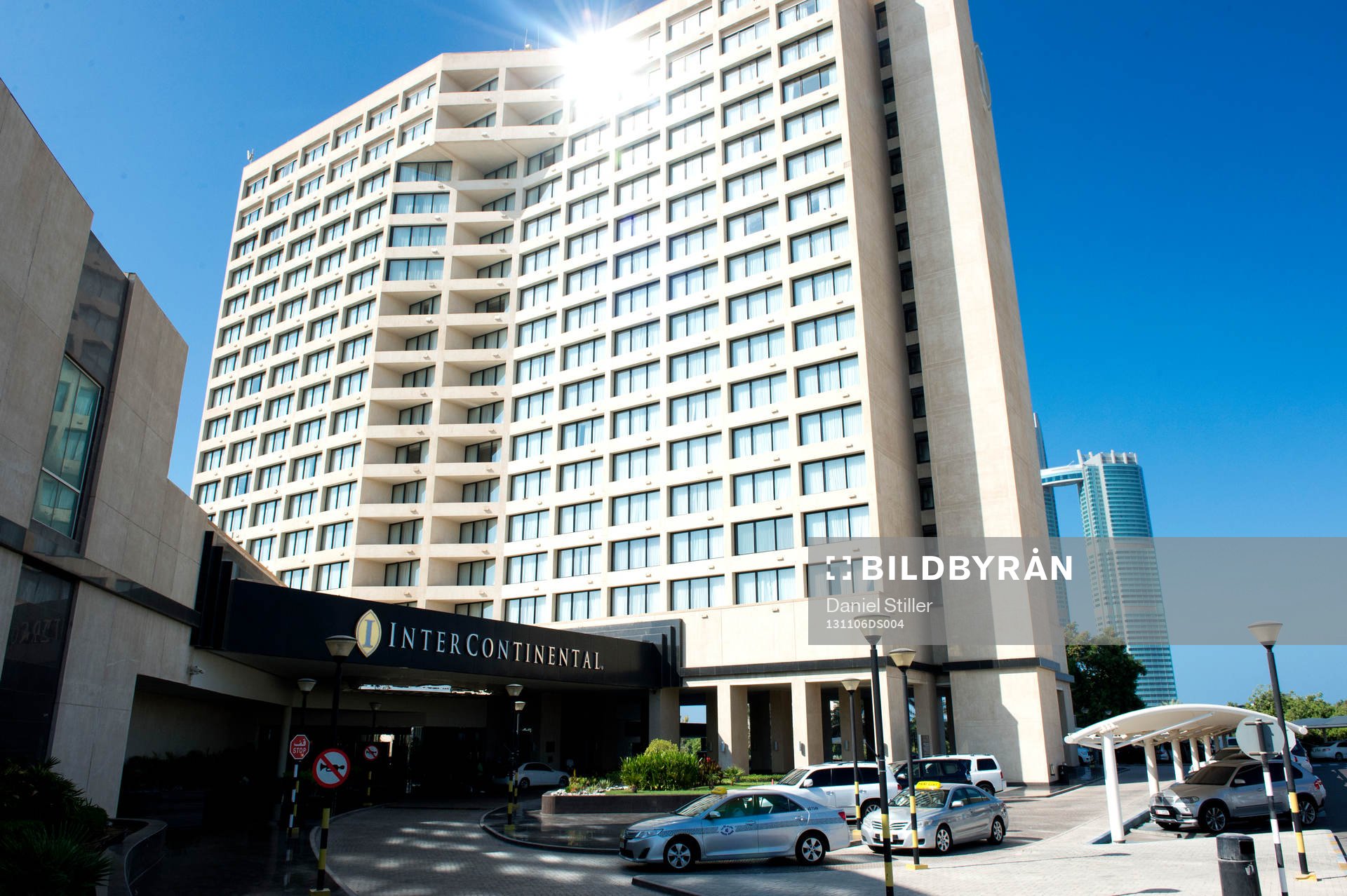 Hotell Intercontinental där det svenska laget bor i U17-VM