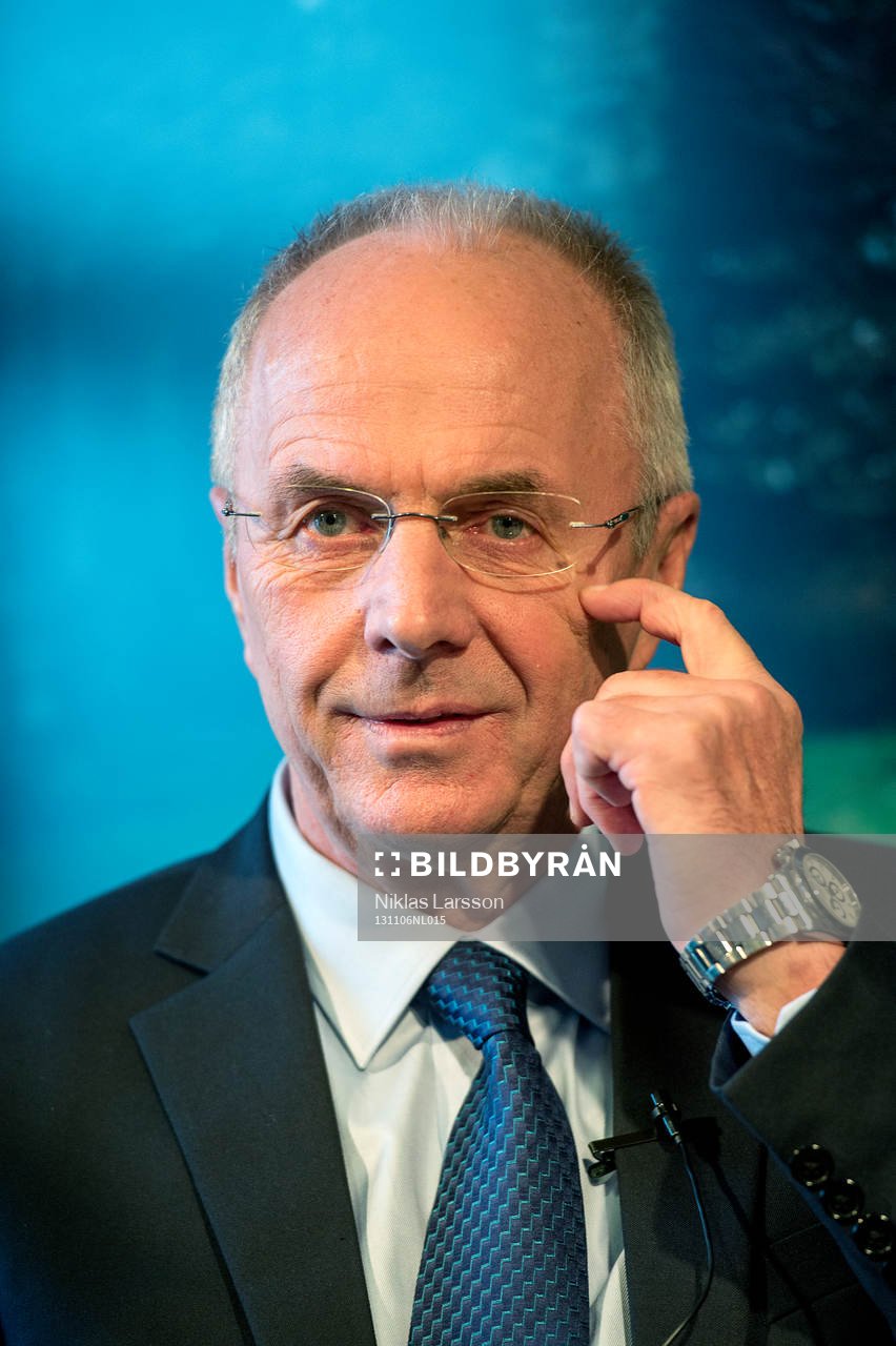 Fotbollstränaren Sven-Göran Eriksson
