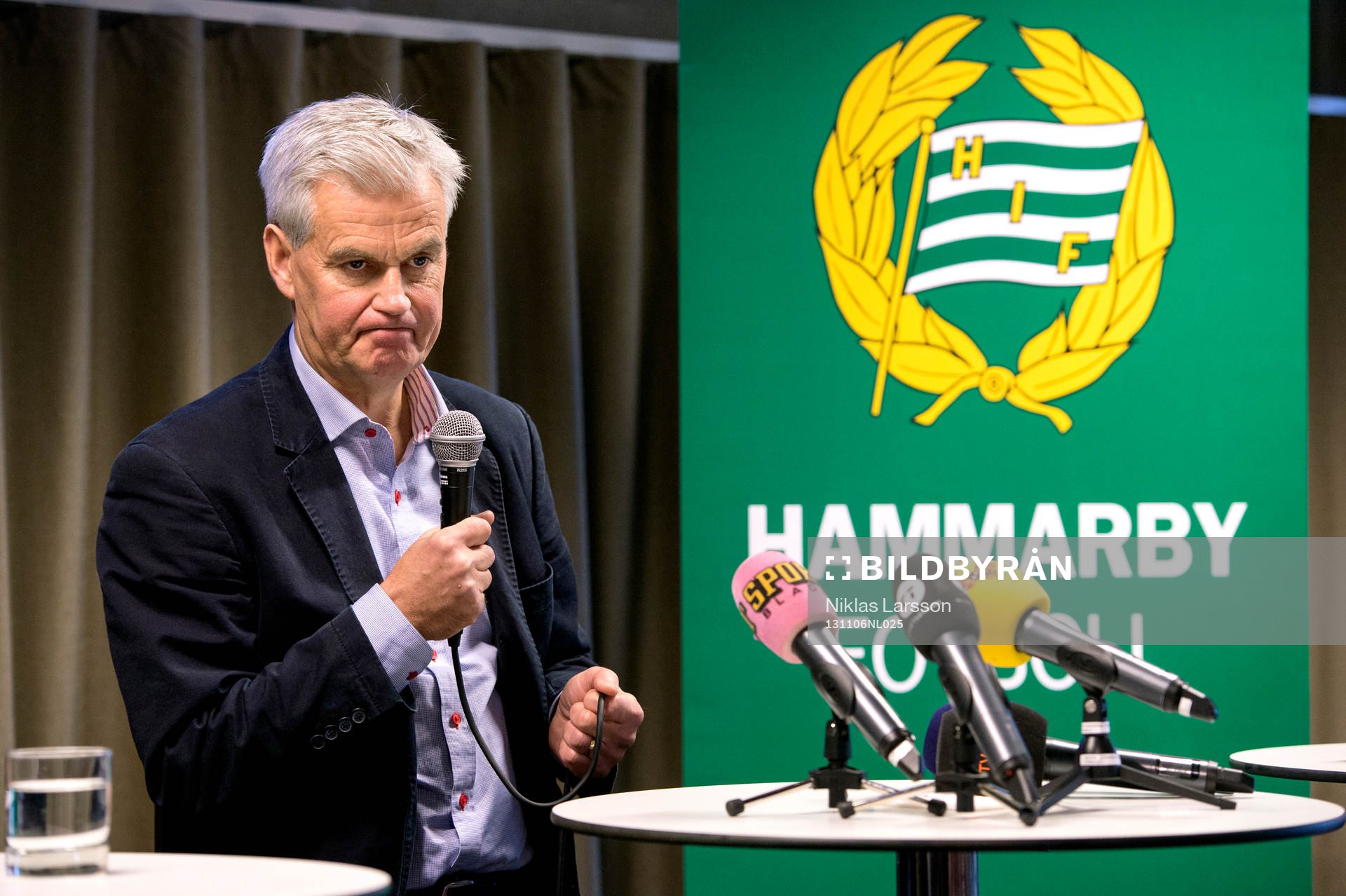 Hammarby presenterade idag Nanne Bergstrand som ny