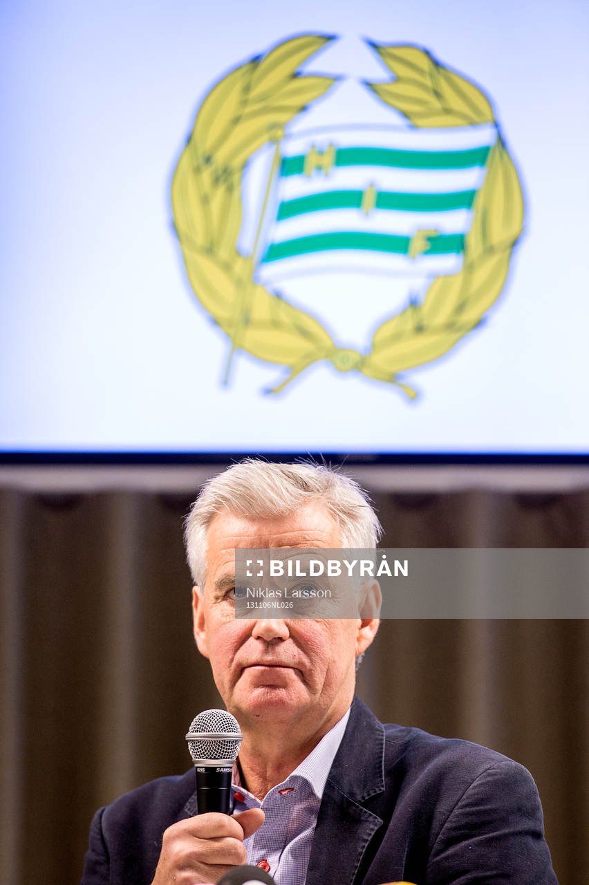Hammarby presenterade idag Nanne Bergstrand som ny