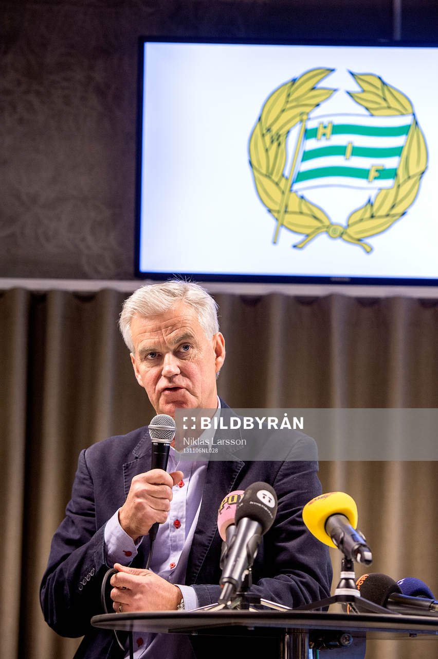Hammarby presenterade idag Nanne Bergstrand som ny