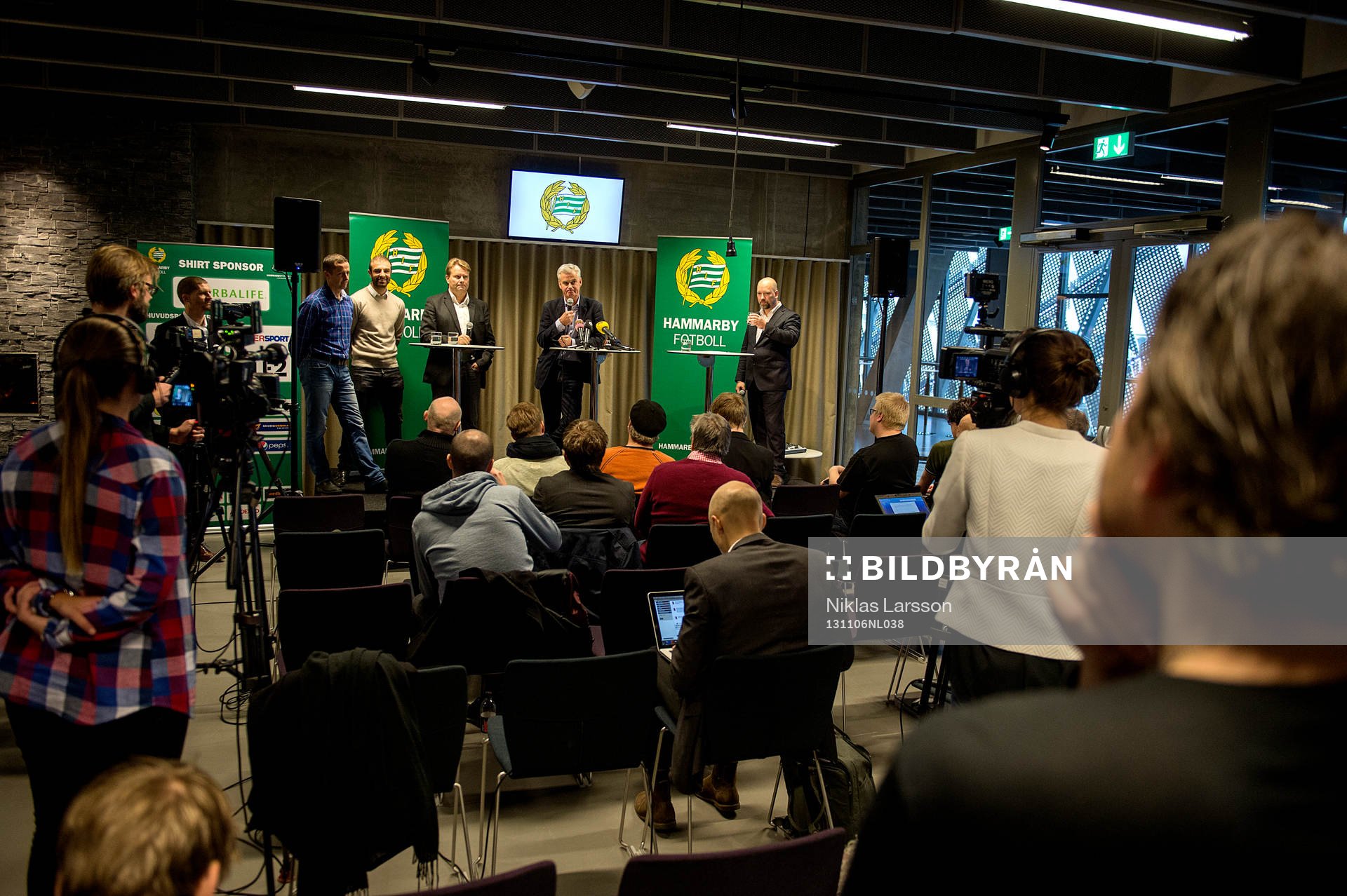 Hammarby presenterade idag Nanne Bergstrand som ny