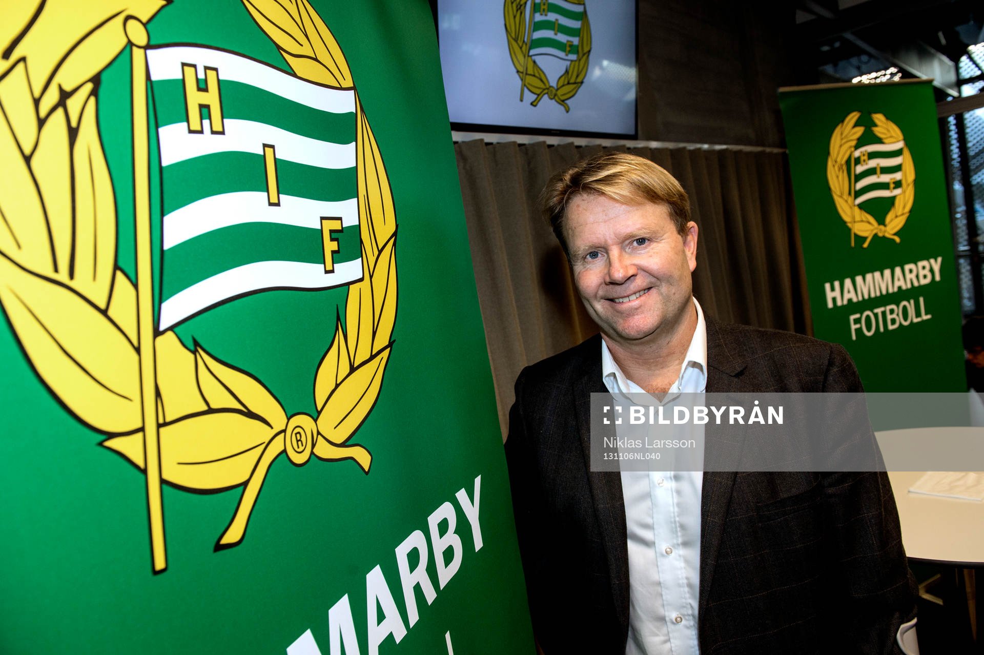 Hammarby presenterade idag Mats Jingblad som ny sportchef i