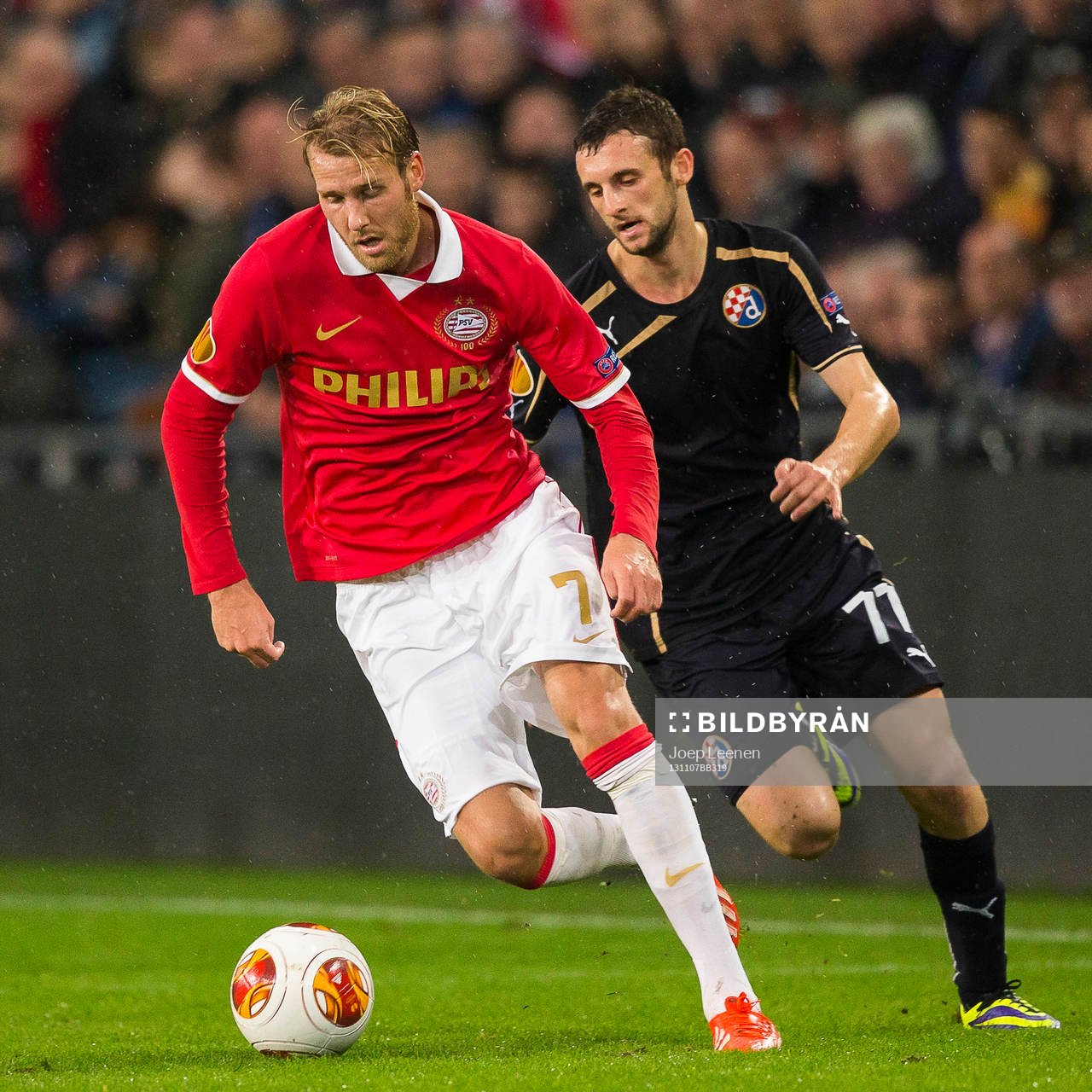 EINDHOVEN, PSV - Dinamo Zagreb, voetbal, Europa League