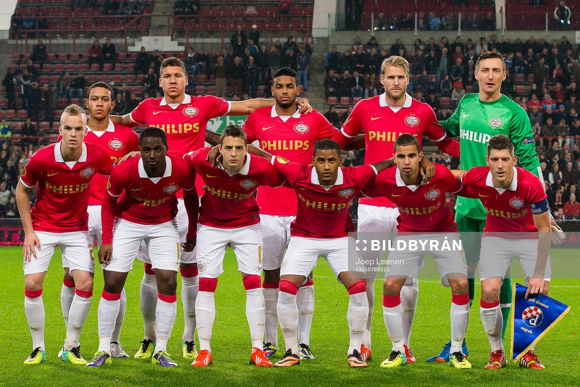 EINDHOVEN, PSV - Dinamo Zagreb, voetbal, Europa League