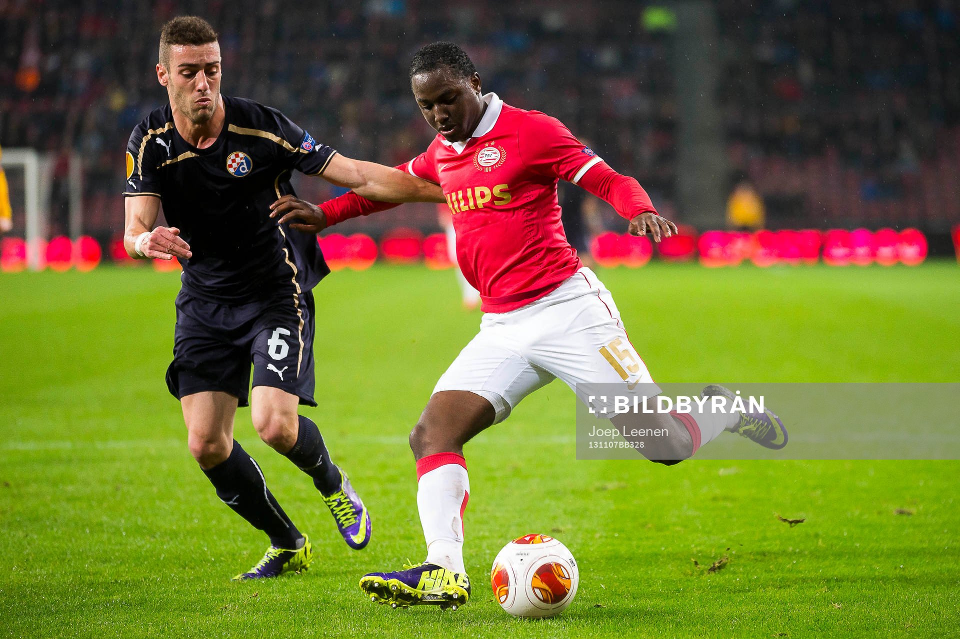 EINDHOVEN, PSV - Dinamo Zagreb, voetbal, Europa League