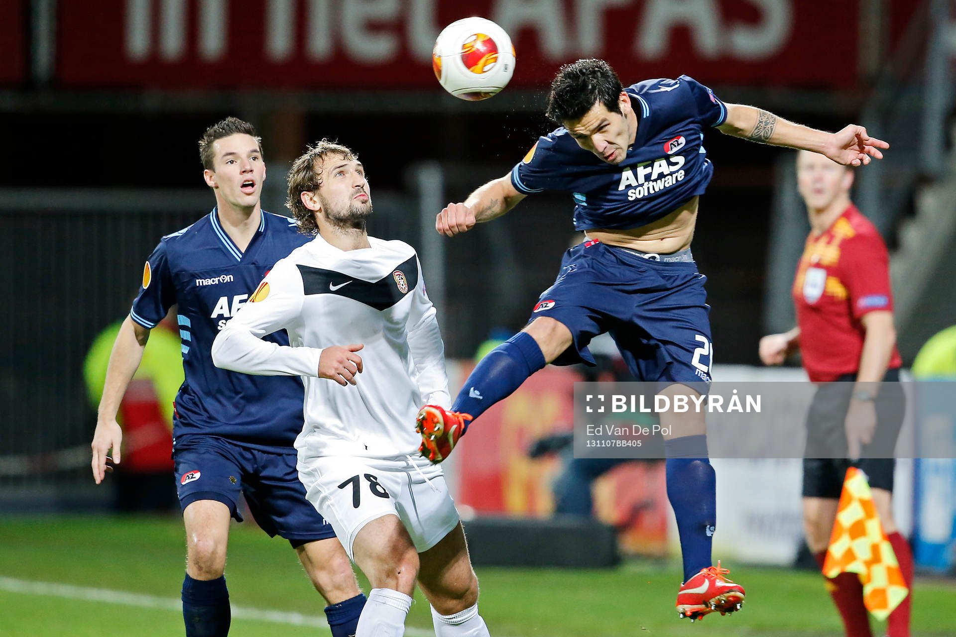 ALKMAAR - 07-11-2013 - Europa League, AZ - FC Shakhter
