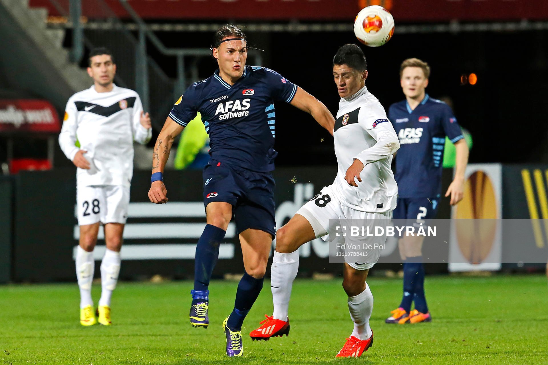 ALKMAAR - 07-11-2013 - Europa League, AZ - FC Shakhter