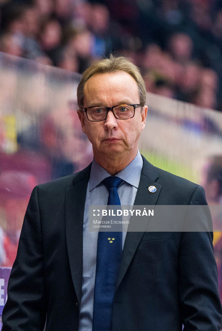 Sveriges förbundskapten Pär Mårts