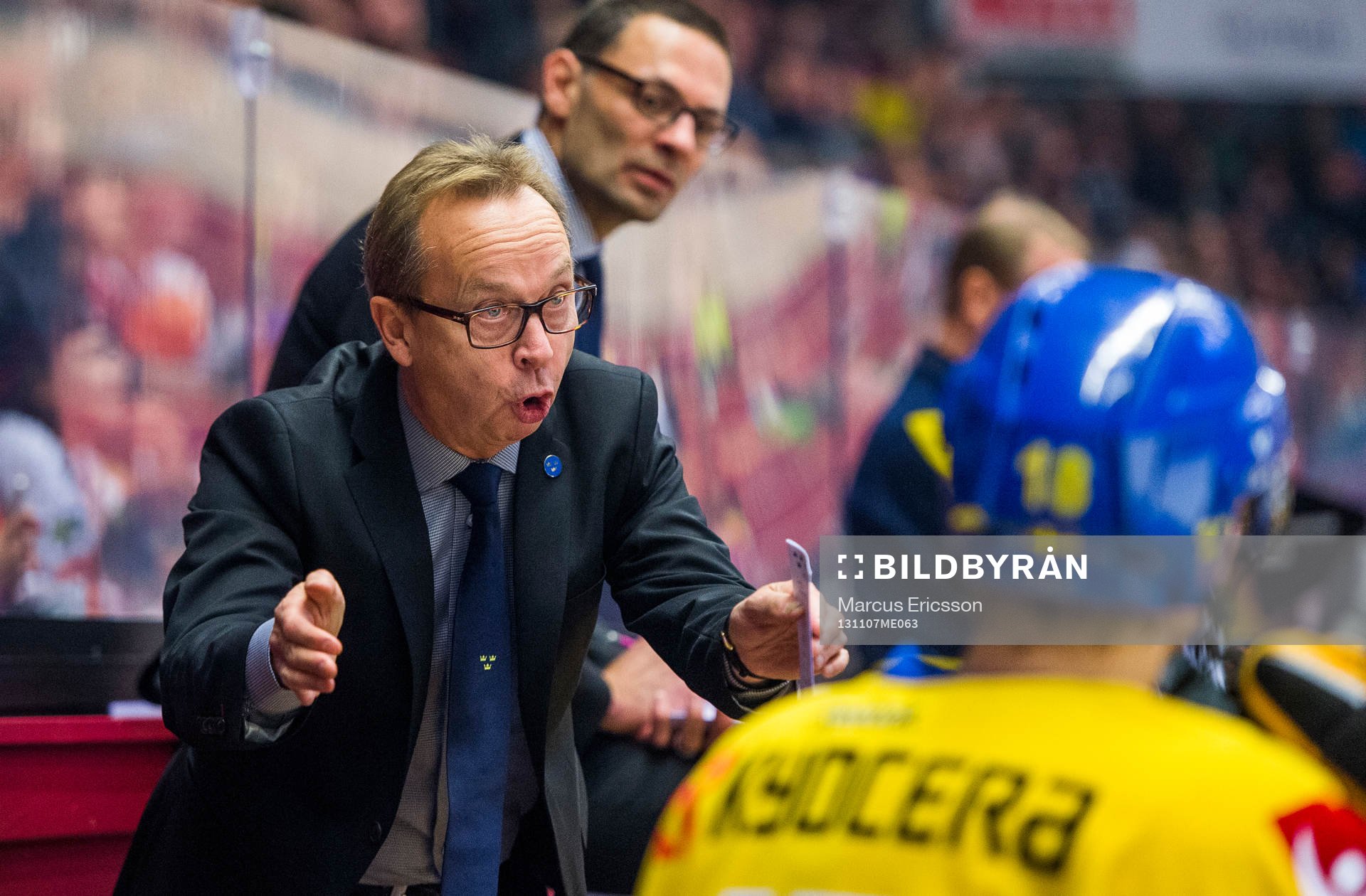 Sveriges förbundskapten Pär Mårts