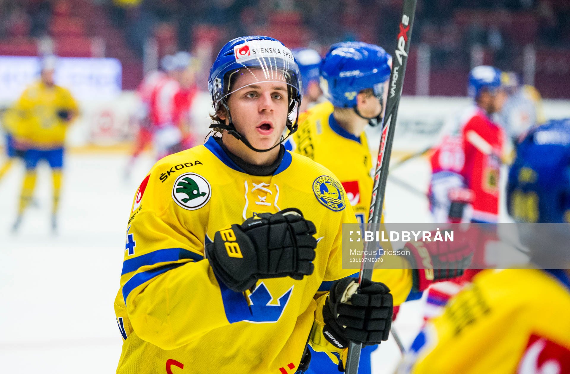 Sveriges Mattias Janmark-Nylén