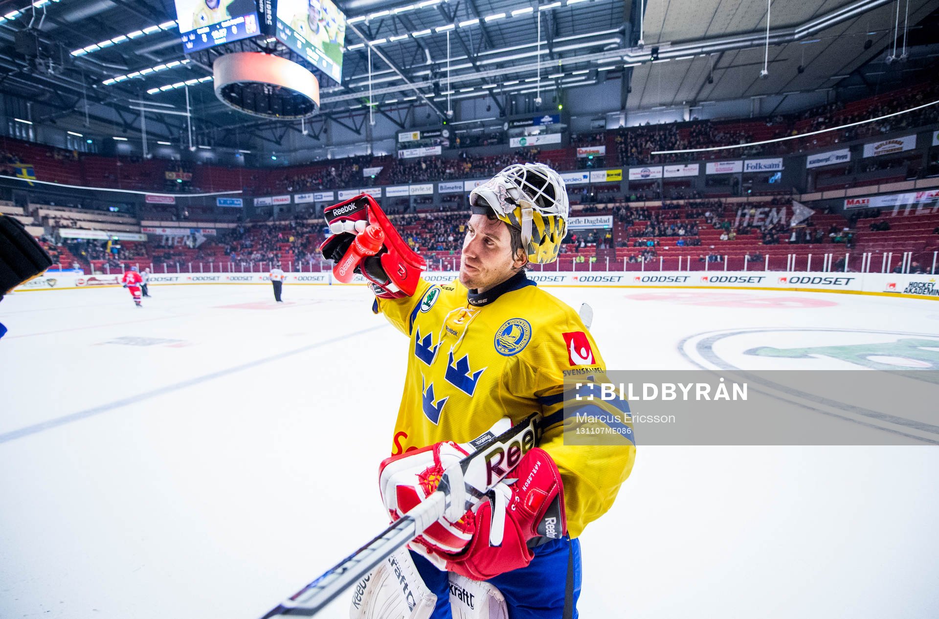 Sverige målvakt Henrik Karlsson