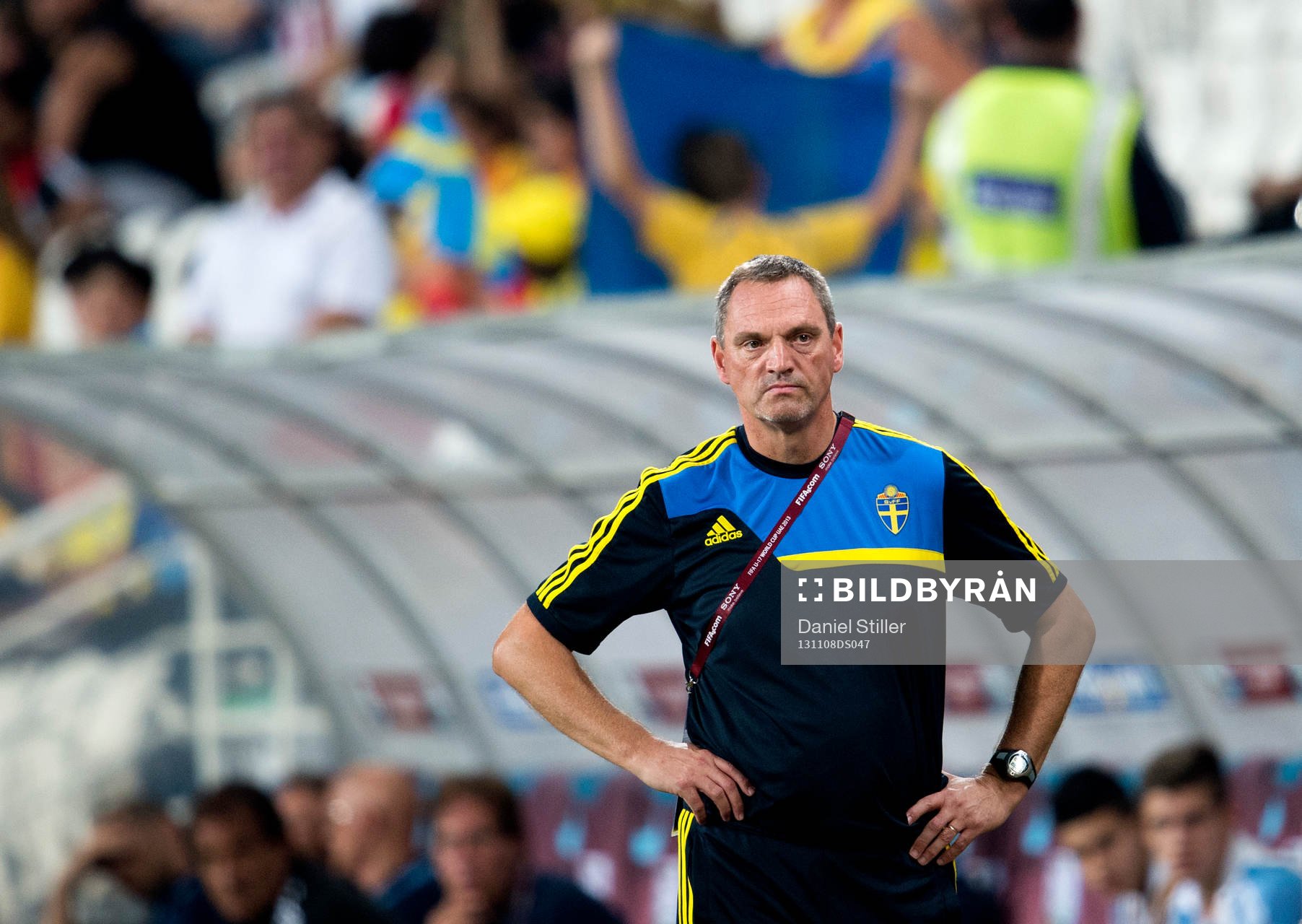Sveriges förbundskapten Roland Larsson