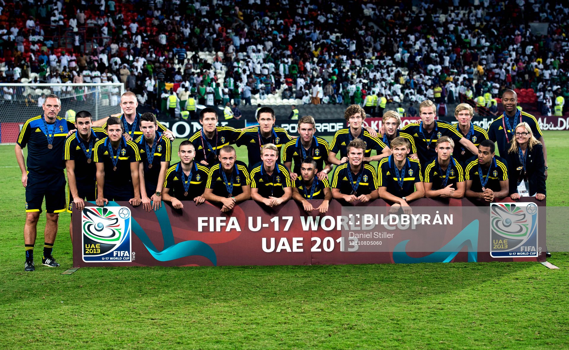 Det svenska bronslaget i U17-VM