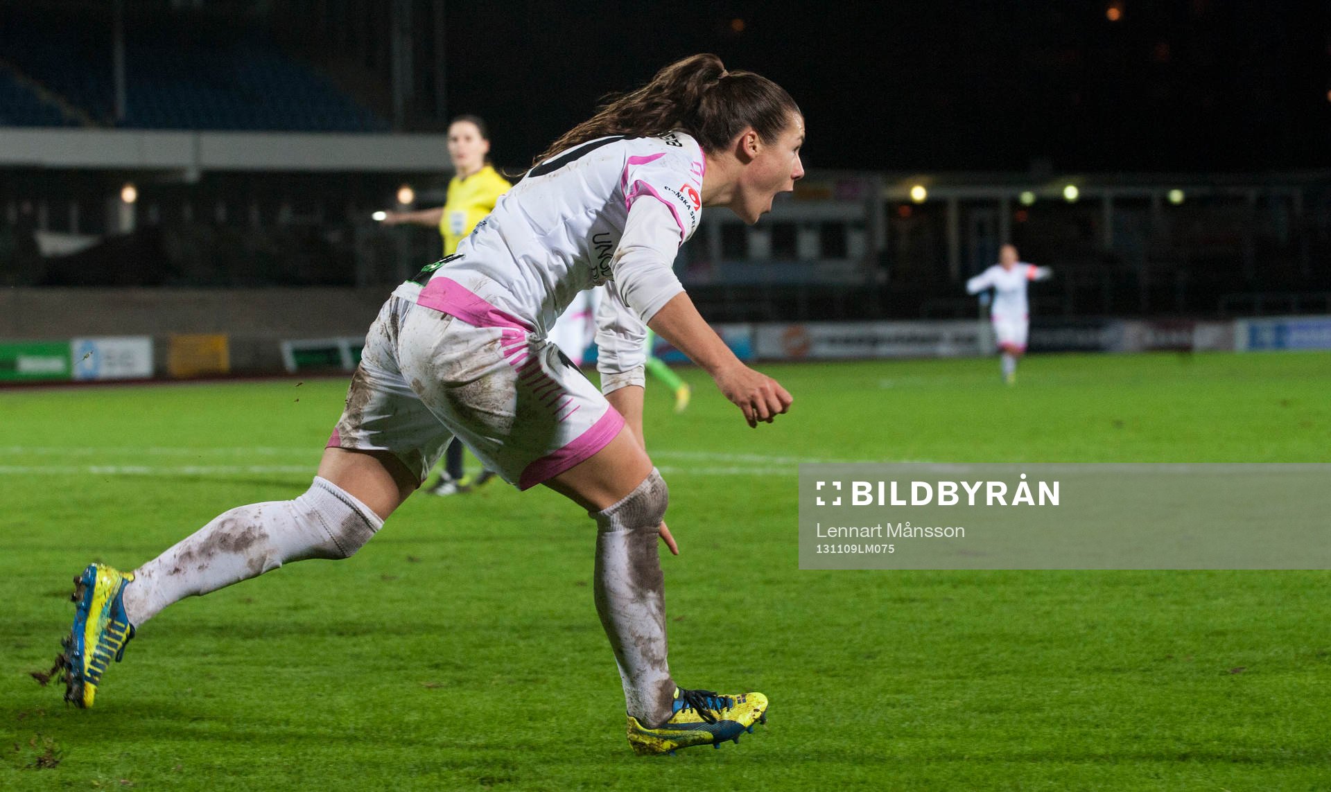 Malmös Ramona Bachmamnn har kvitterat till 1-1 i