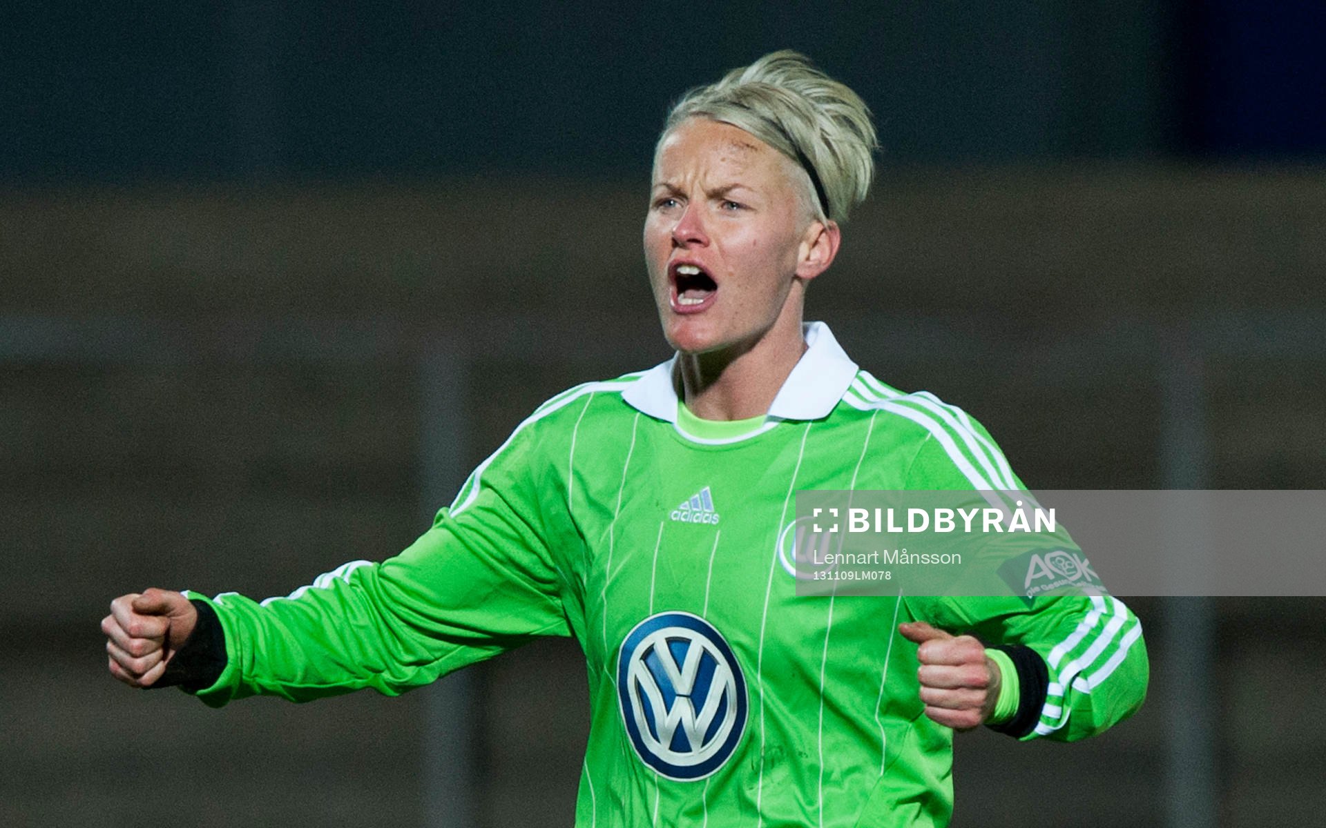 i åttondelsfinalen i  Womens Champions League mellan Ldb