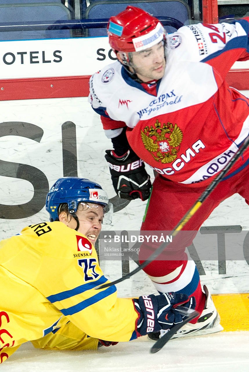 Sveriges David Ullström och Rysslands Alexander Popov