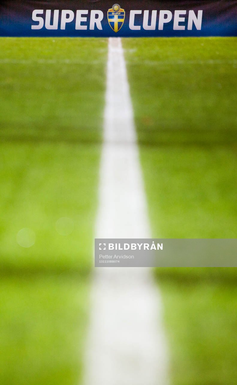 En skylt där det står Super Cupen