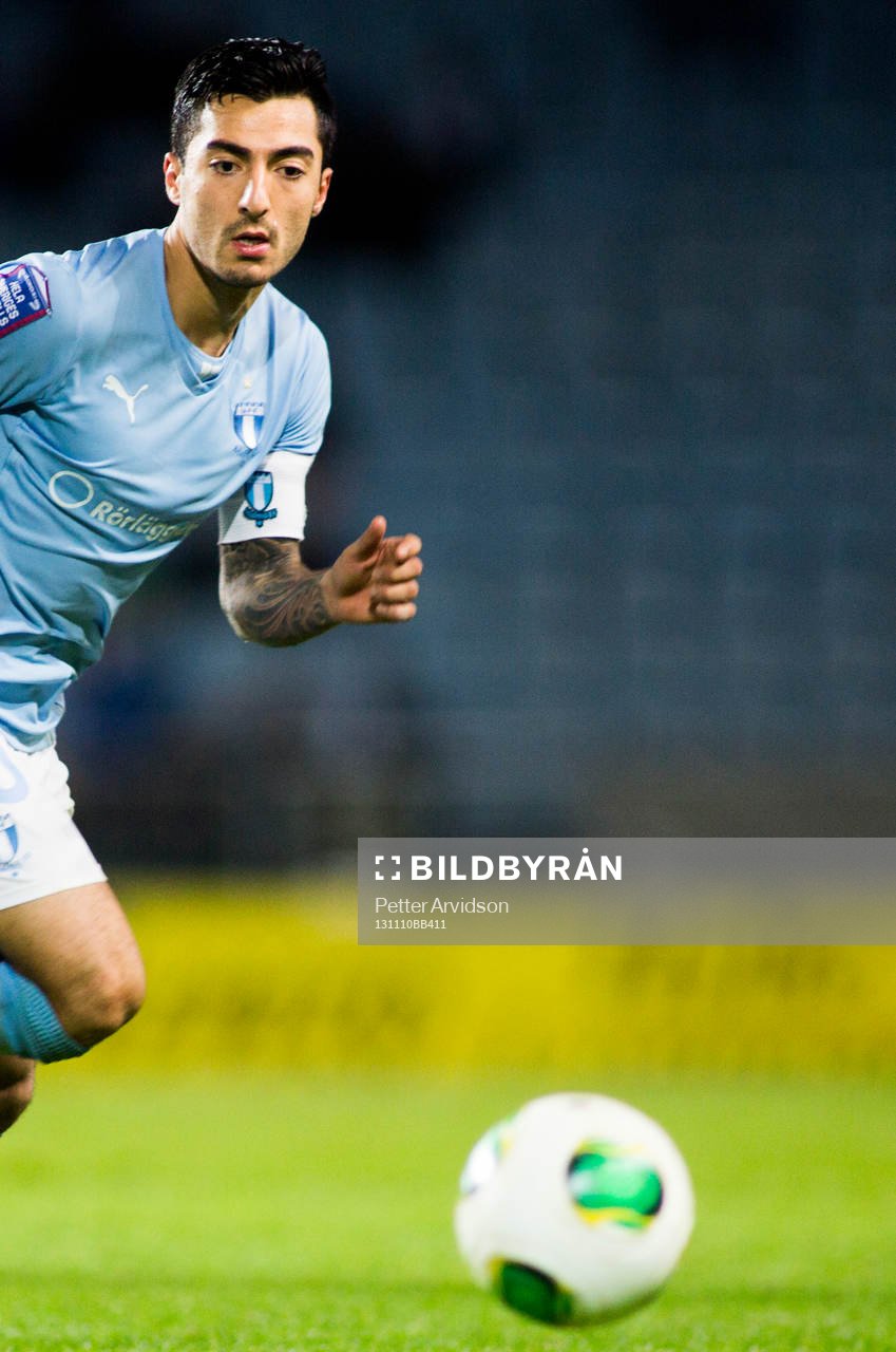 Malmös Jiloan Hamad sin sista match i Malmötröjan i