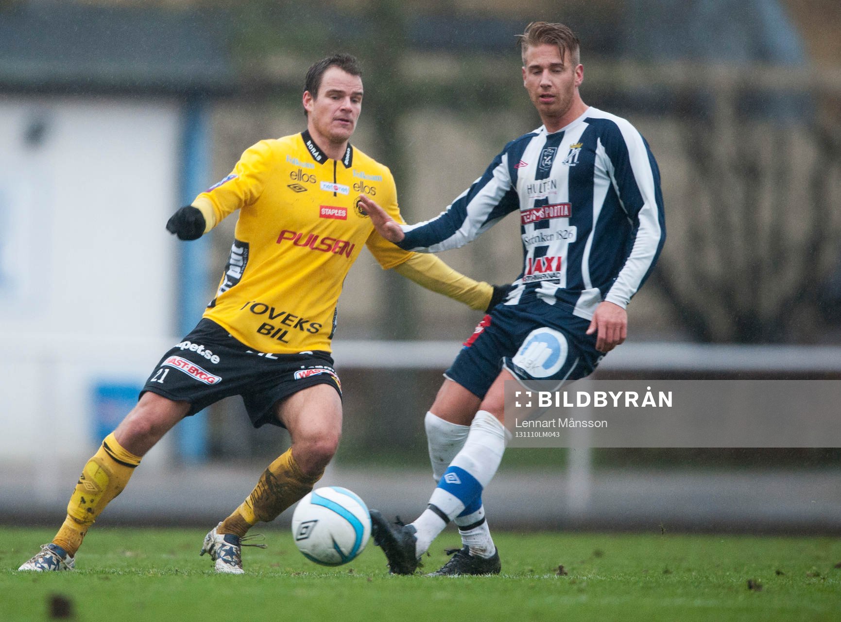 Elfsborgs Henning Hauger och Kristianstads Robin Kacaniklic