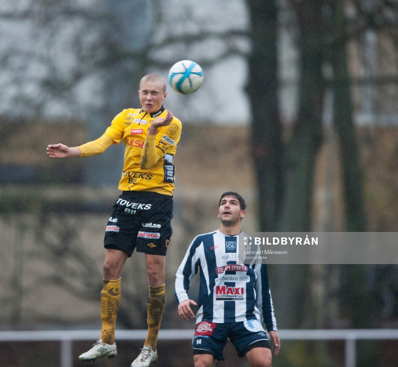 Elfsborgs Sebastian Holmén i matchen i Svenska Cupen