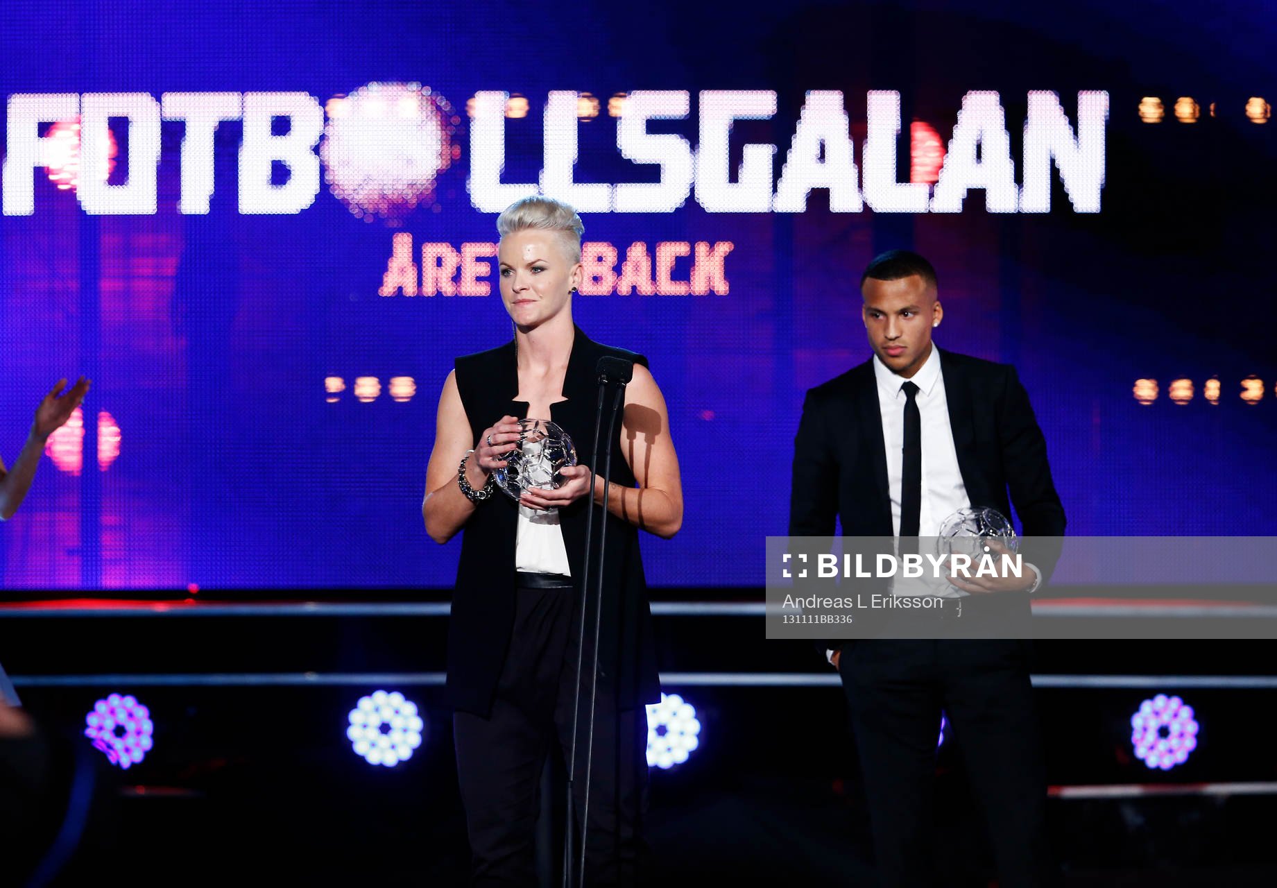 Nilla Fischer och Martin Olsson får priserna för Årets