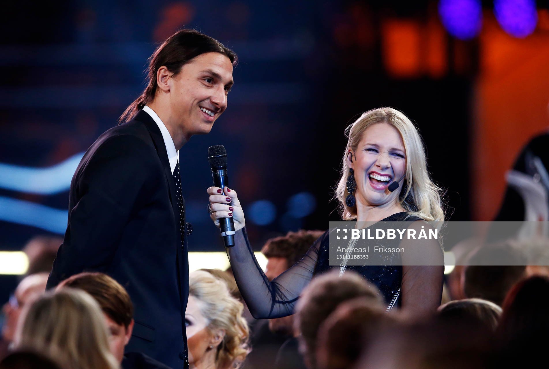 Zlatan Ibrahimovic och Anna Brolin, Programledare TV4