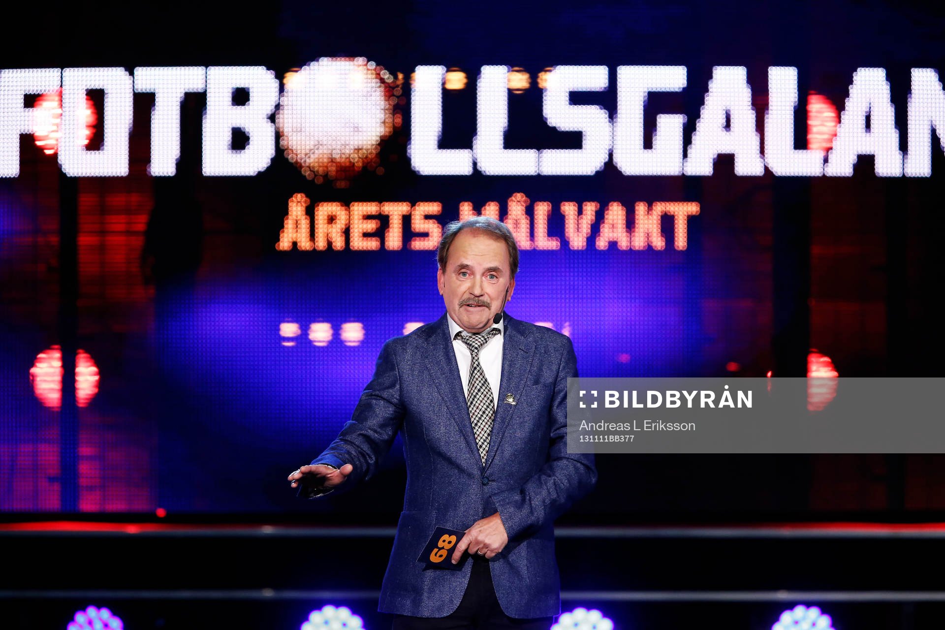 Peter Eng (Peppe eng) delade ut priset Årets Målvakt