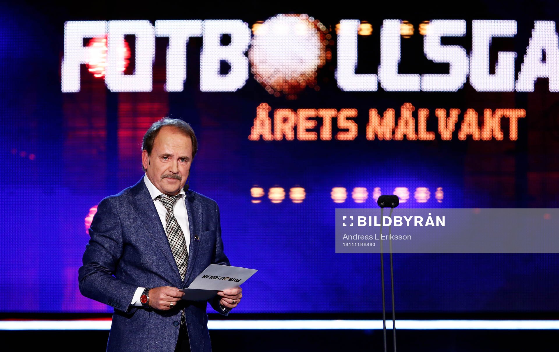 Peter Eng (Peppe eng) delade ut priset Årets Målvakt
