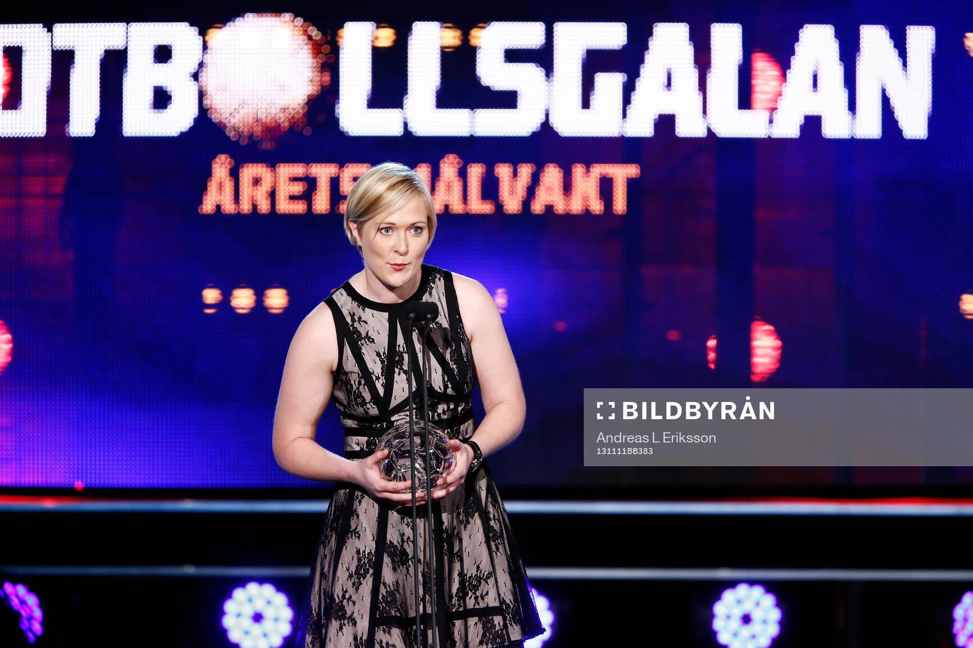 Thóra Helgadóttir fick priset Årets Målvakt