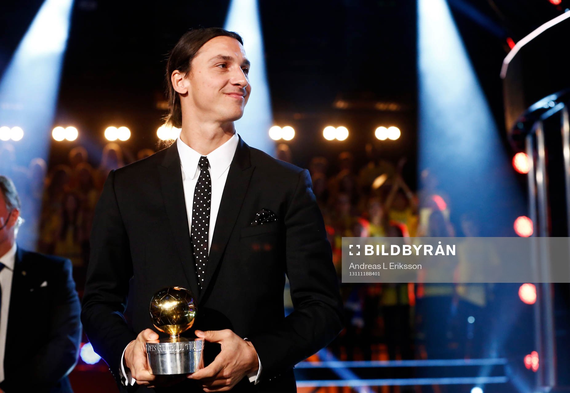 Zlatan Ibrahimovic fick Guldbollen