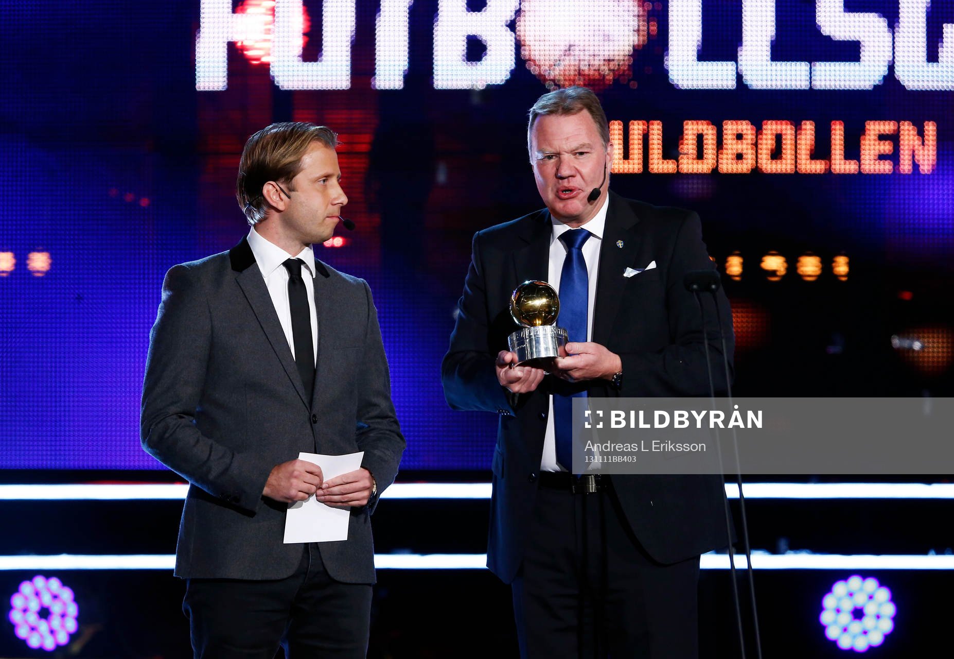 Simon Bank, sportchef Aftonbladet och Karl-Erik Nilsson,