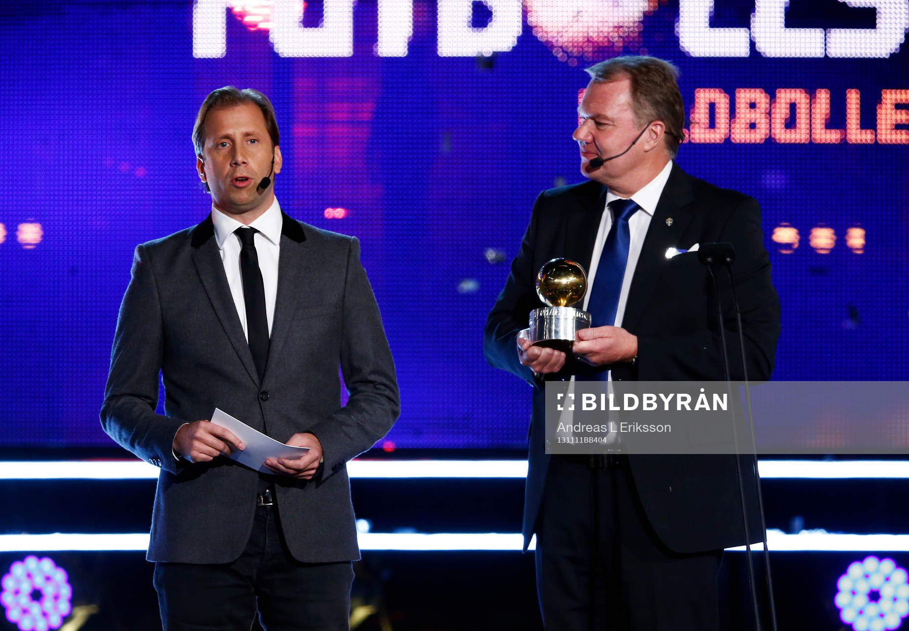 Simon Bank, sportchef Aftonbladet och Karl-Erik Nilsson,