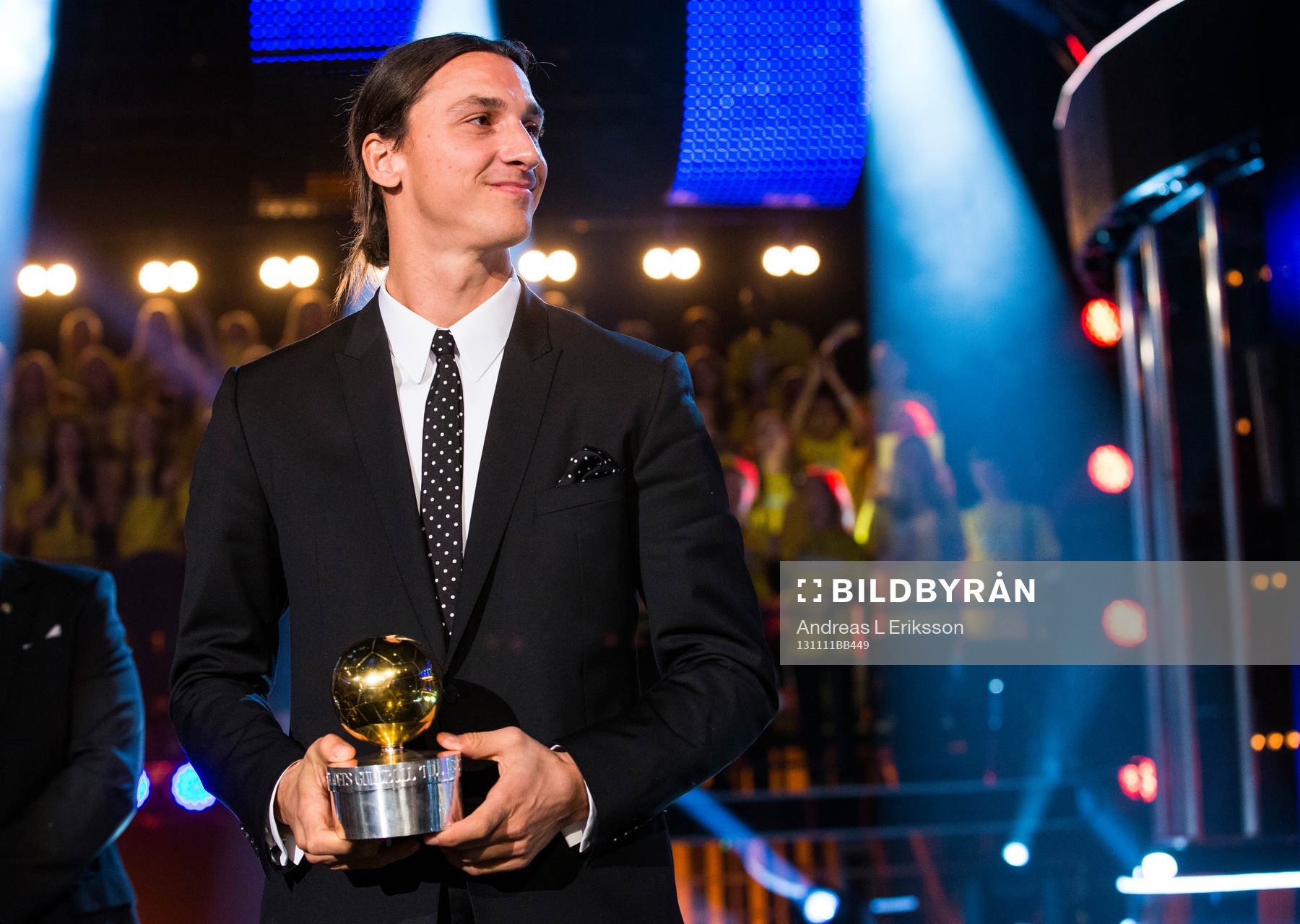 Zlatan Ibrahimovic fick Guldbollen