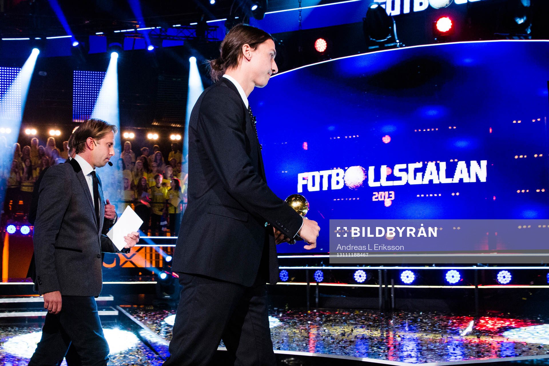Zlatan Ibrahimovic fick Guldbollen