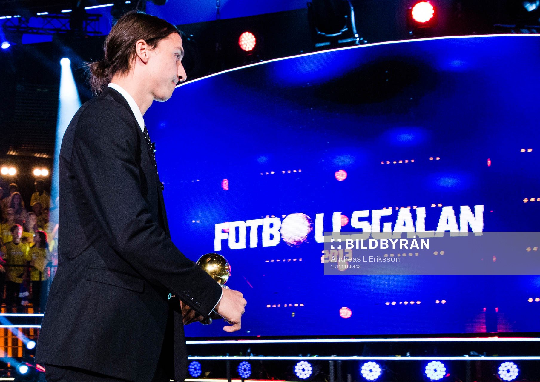 Zlatan Ibrahimovic fick Guldbollen