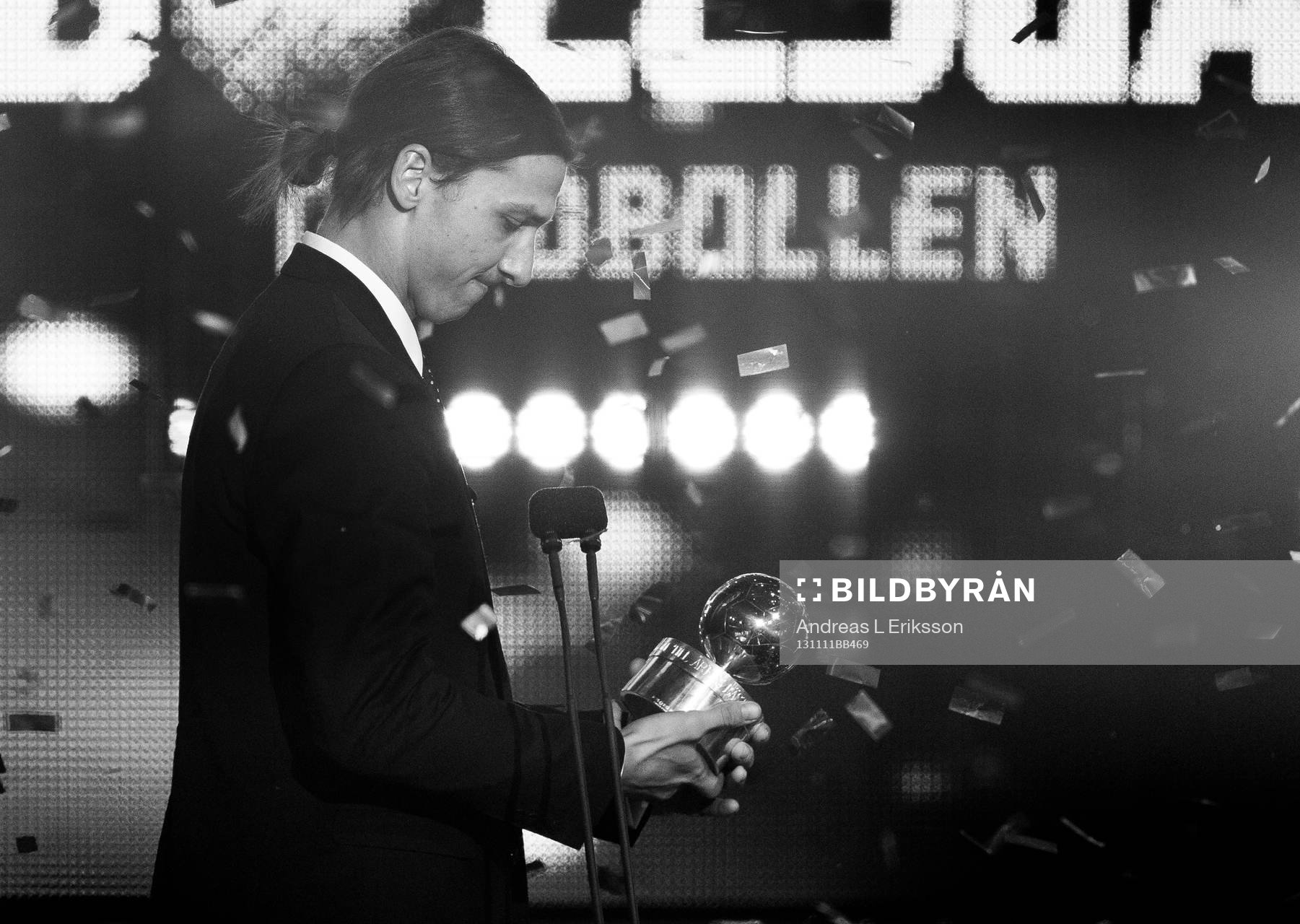 Zlatan Ibrahimovic fick Guldbollen