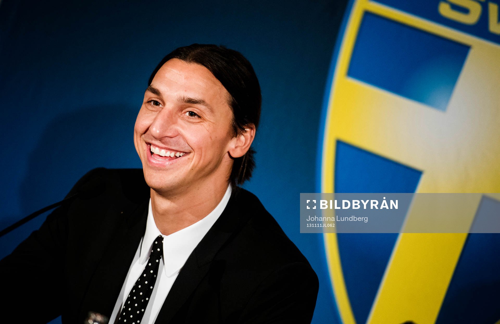 Zlatan Ibrahimovic under Fotbollsgalan den 11 november 2013 i Stockholm.