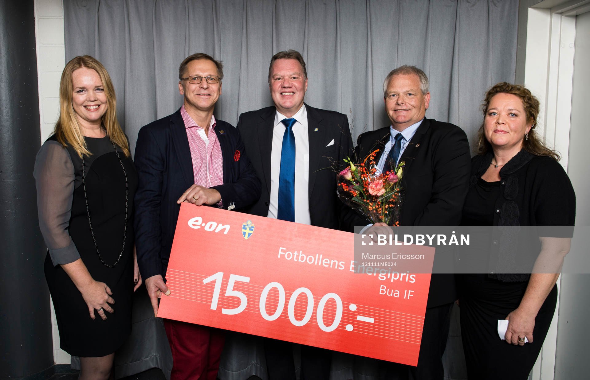 Fotbollens Energipris från E-on till Bua IF