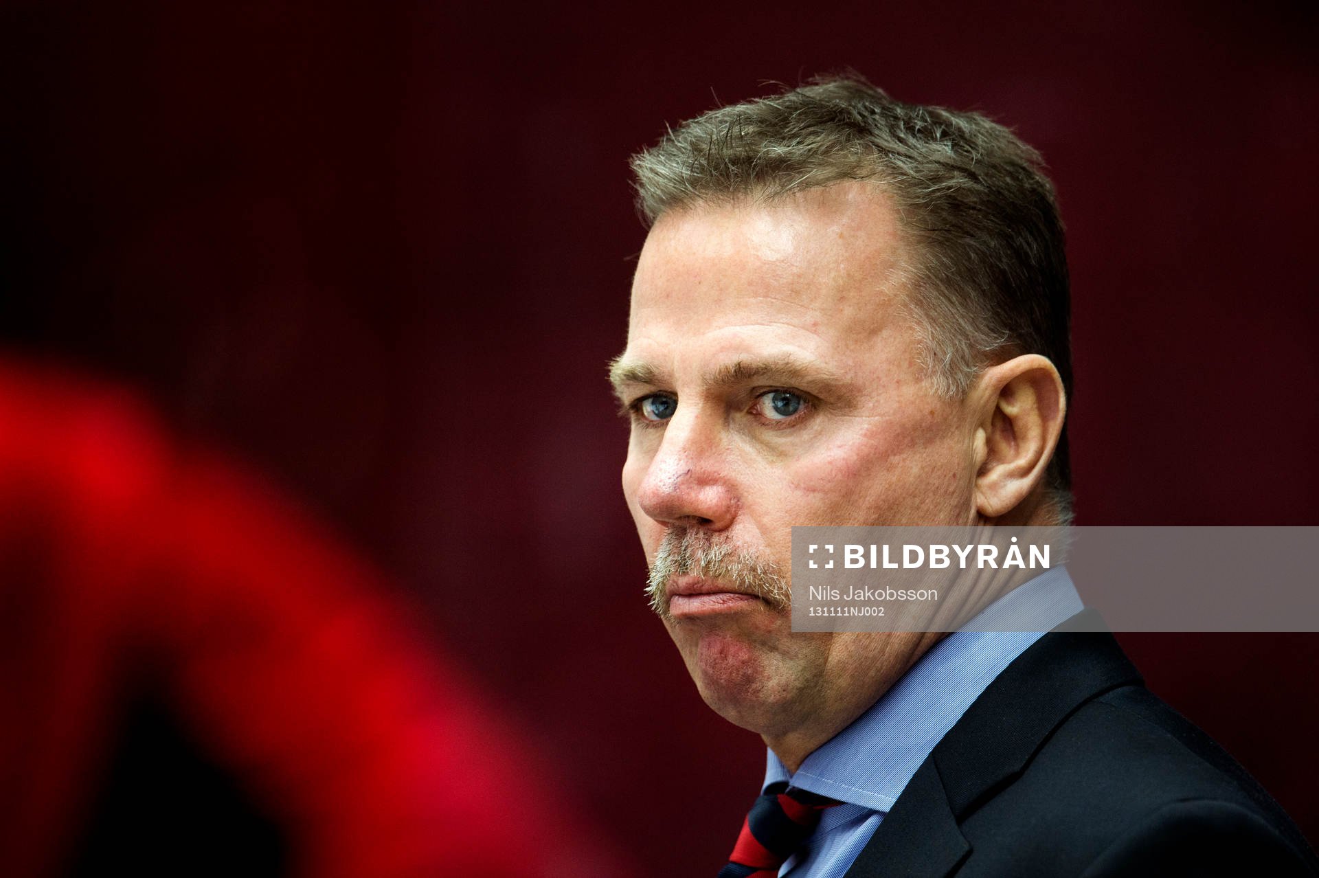 Malmö Redhawks tränare Mats Lusth