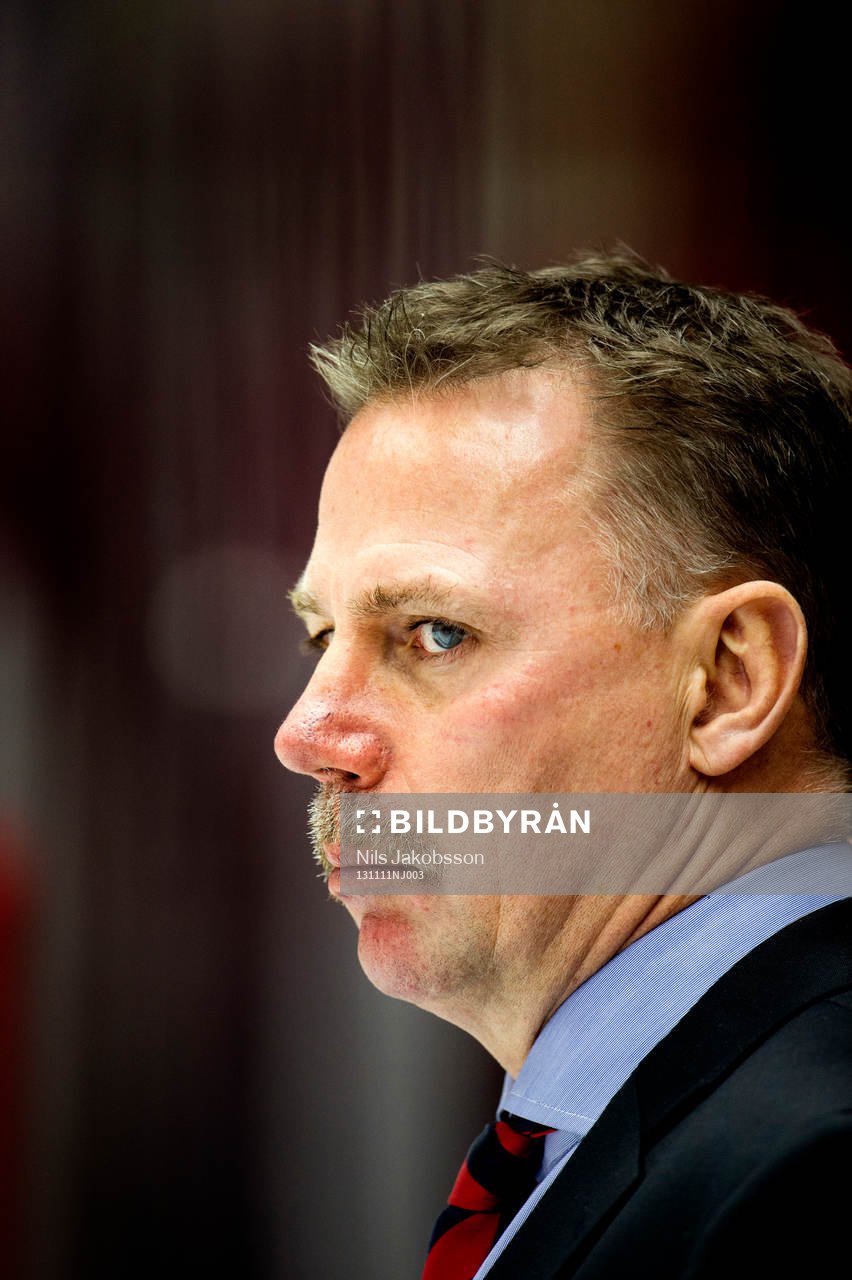 Malmö Redhawks tränare Mats Lusth