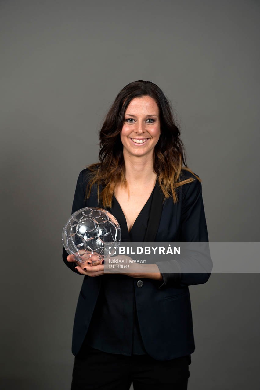 Lotta Schelin fick pris som Årets Forward