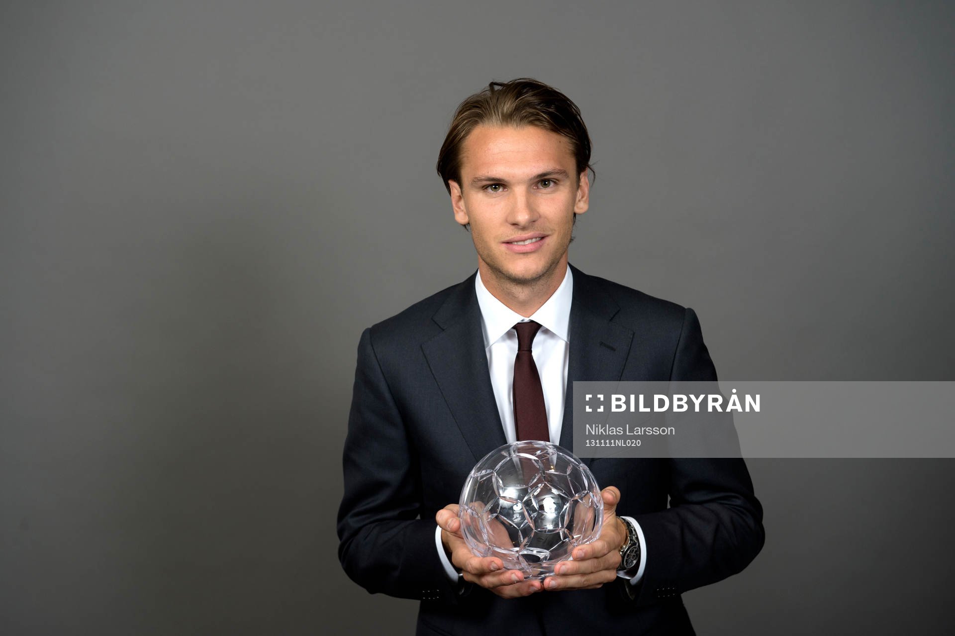 Albin Ekdal fick pris som Årets Mittfältare