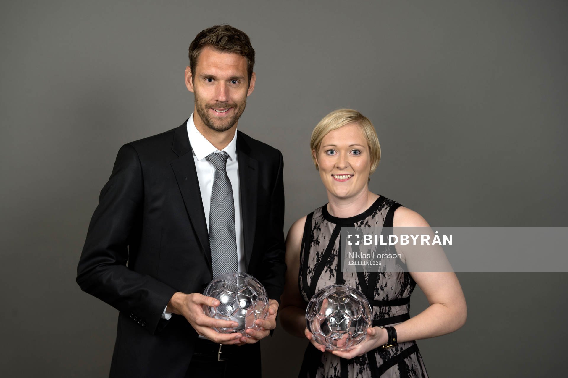 Andreas Isaksson och Thora Helgadottir tilldelades pris som