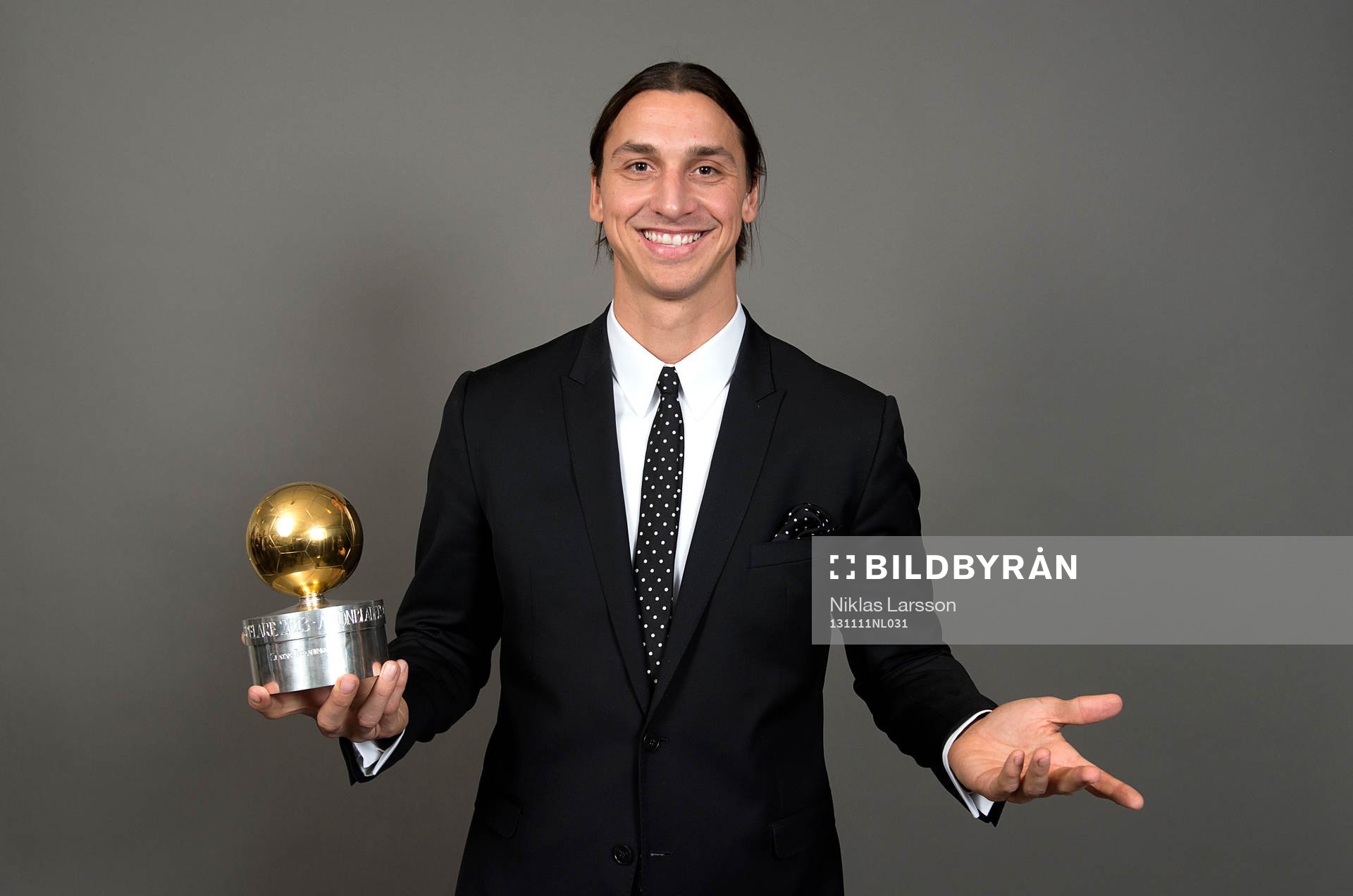 Zlatan Ibrahimovic tilldelades Guldbollen