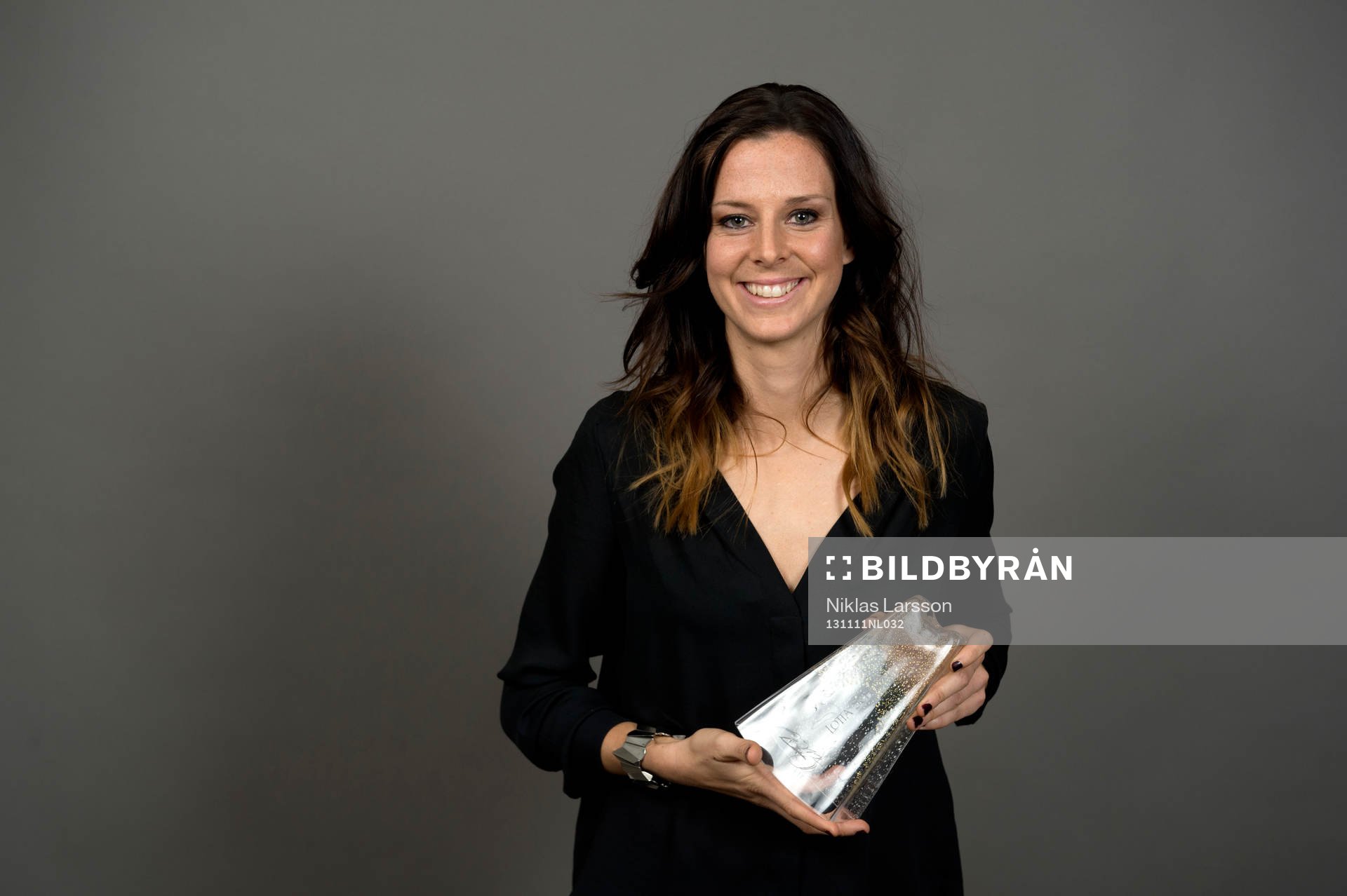 Lotta Schelin tilldelades Diamantbollen under Fotbollsgalan den 11 november 2013 i Stockholm.