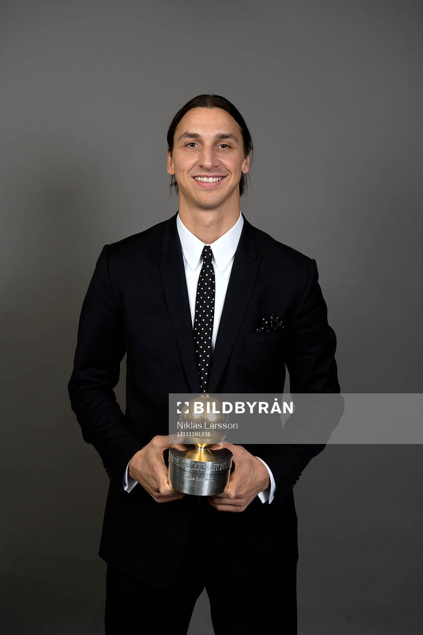 Zlatan Ibrahimovic tilldelades Guldbollen