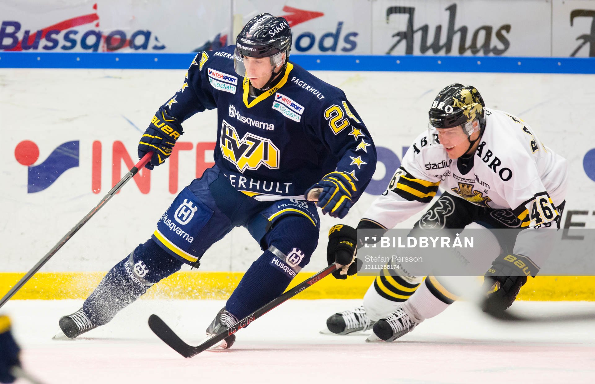 s Eric Christensen mot AIK:s Teemu Ramstedt