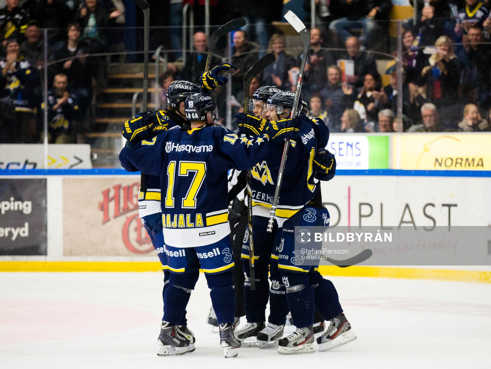 sAnssi Salmela, Toni Rajala, William Karlsson och Patrik