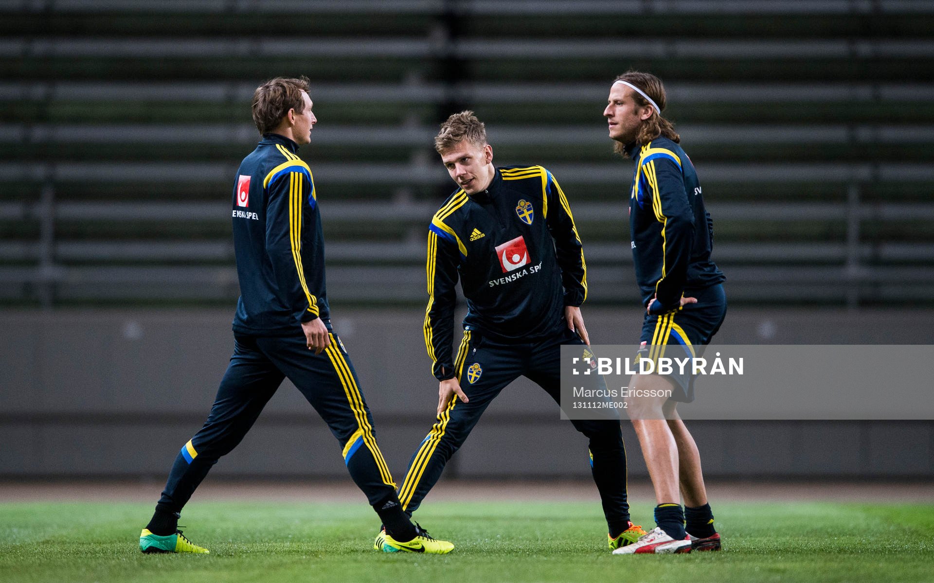 Kim Källström, Pontus Wernbloom och Jonas Olsson